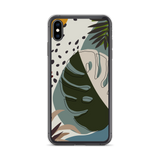 Summer Paradise Monstera Leaf iPhone Case