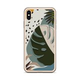 Summer Paradise Monstera Leaf iPhone Case