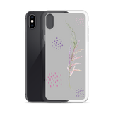 Points and Flowers iPhone Case
