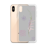 Points and Flowers iPhone Case