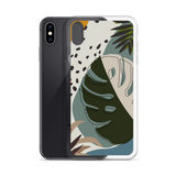 Summer Paradise Monstera Leaf iPhone Case