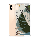 Summer Paradise Monstera Leaf iPhone Case