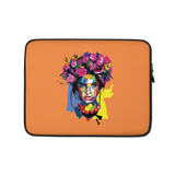 Girl With Wreath Laptop Case