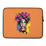 Girl With Wreath Laptop Case