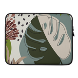 Summer Paradise Monstera Leaf Laptop Case