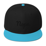 Nope Snapback Hat