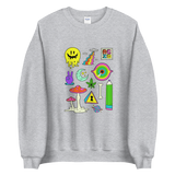 Cool Illustration Unisex Crew Neck Sweatshirt