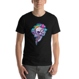 Magic Mushrooms and Skull Unisex Premium T-Shirt