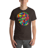 T-Rex Pop Art Style Unisex Premium T-Shirt