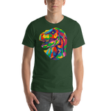 T-Rex Pop Art Style Unisex Premium T-Shirt