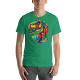 T-Rex Pop Art Style Unisex Premium T-Shirt