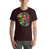 T-Rex Pop Art Style Unisex Premium T-Shirt