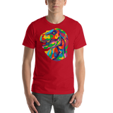 T-Rex Pop Art Style Unisex Premium T-Shirt