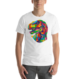 T-Rex Pop Art Style Unisex Premium T-Shirt