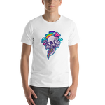 Magic Mushrooms and Skull Unisex Premium T-Shirt