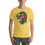 T-Rex Pop Art Style Unisex Premium T-Shirt