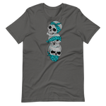 No Hear No See No Speak Skulls Unisex Premium T-Shirt