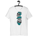 No Hear No See No Speak Skulls Unisex Premium T-Shirt