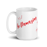 Be Flamazing White Glossy Mug