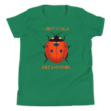 I Just Really Like Ladybugs Youth Premium T-Shirt